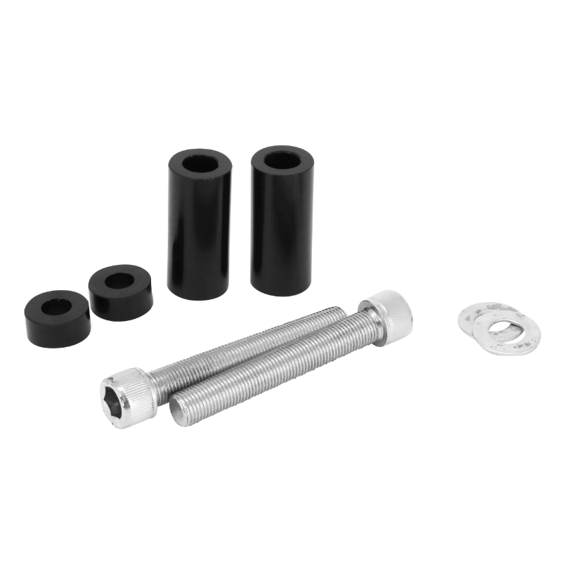 Protection moteur AVOC Yamaha MT-07 700 2014-2018 métal noir (paire) - vue 2