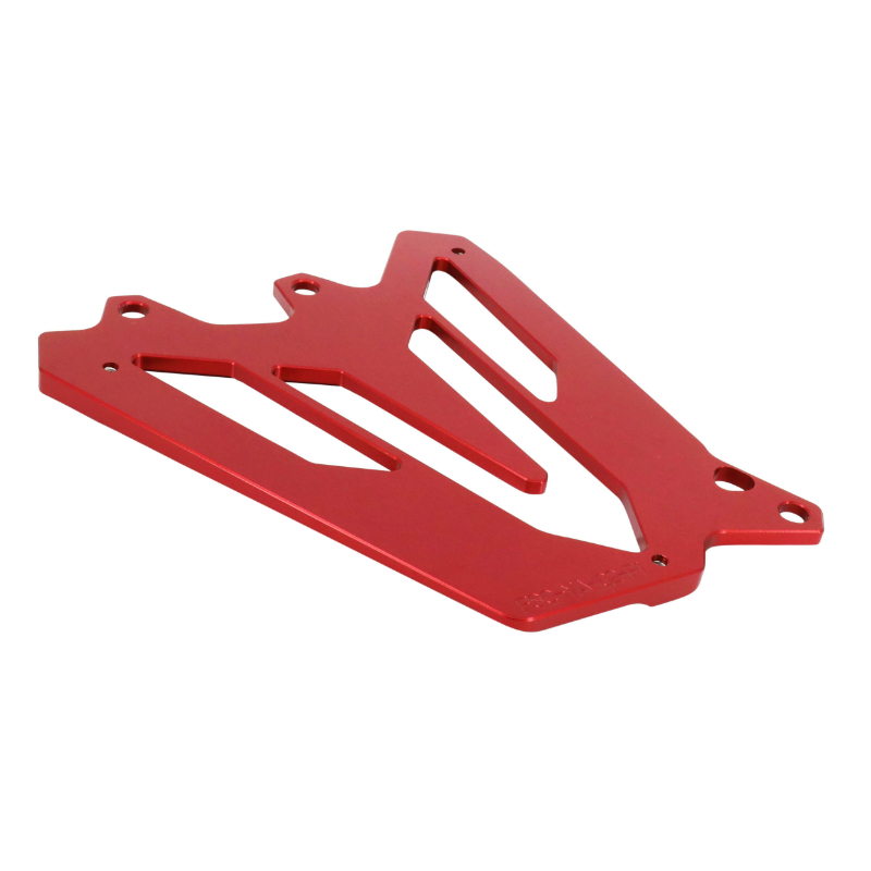 Protège-cache pignon AVOC Yamaha 700 MT-07 aluminium CNC anodisé rouge - vue 2