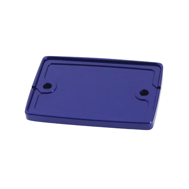 Couvercle de maître-cylindre de frein AVOC pour Yamaha MT-07 700 alu CNC anodisé bleu - vue 2