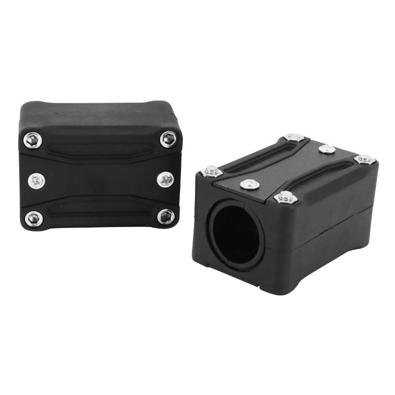 Pare-carter Avoc pour Honda 750 X-ADV aluminium-résine noir (paire) - vue 2