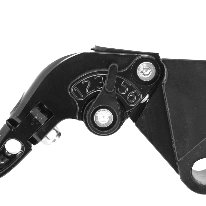 Levier de frein-embrayage AVOC réglable rétractable CNC anodisé noir pour Kawasaki Z900 Z650 (paire) - vue 4