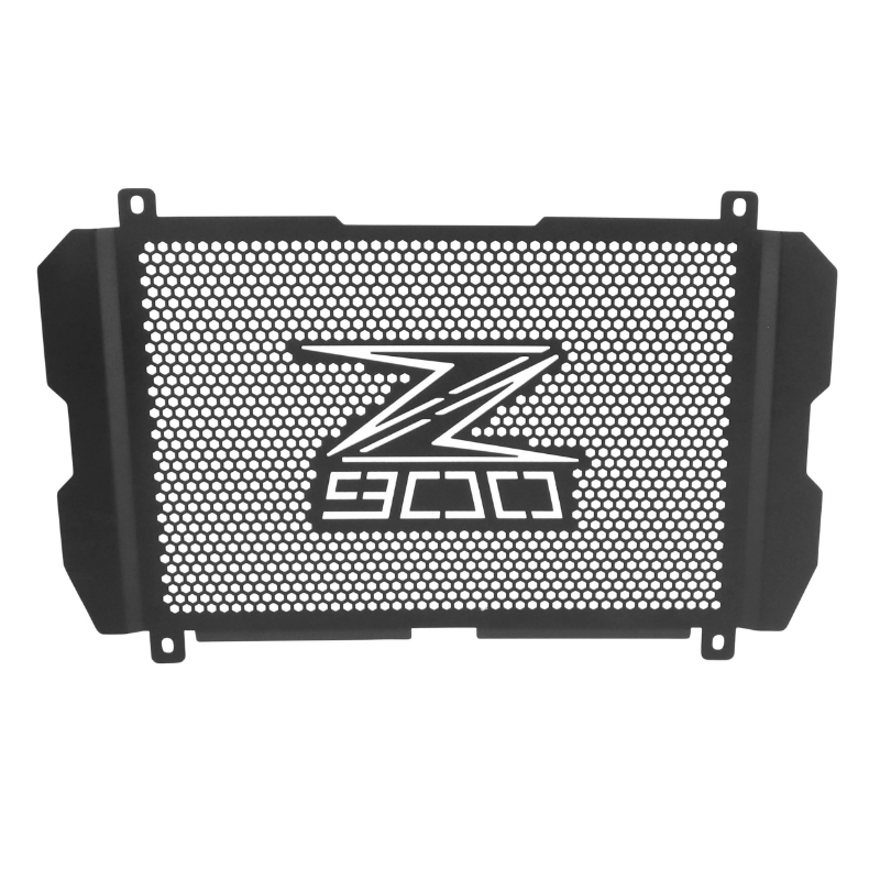 Grille de radiateur AVOC Kawasaki Z900 inox noir avec motif - vue 2