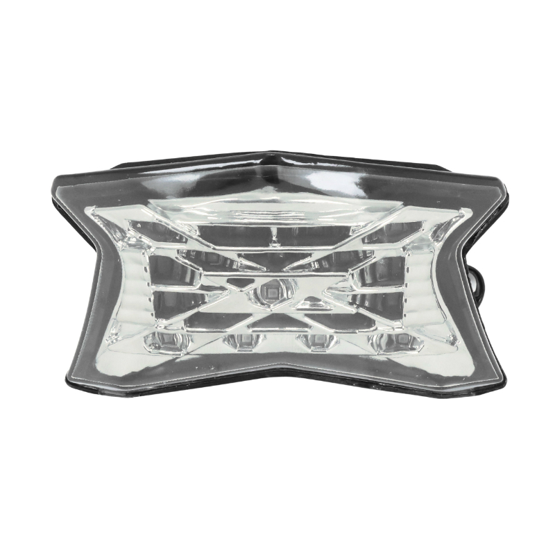 Feu arrière moto AVOC adaptable Kawasaki Z900 Z650 LED transparent avec clignotant intégré - vue 2