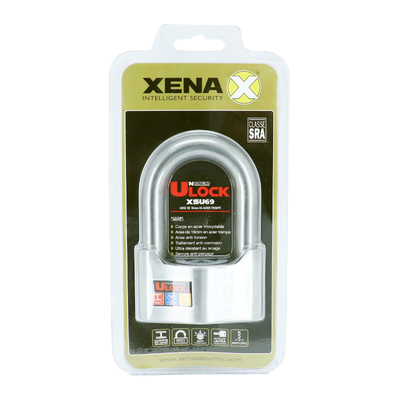 Antivol U Xena XSU 69 47x69mm (diam 16mm) classe SRA - vue 4