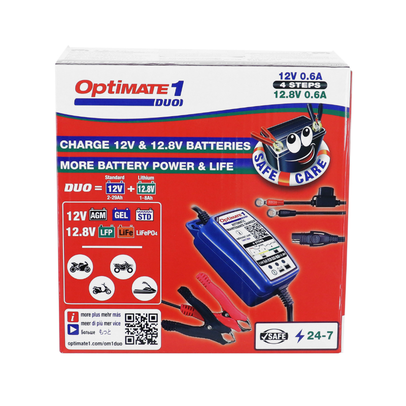 Chargeur de batterie Optimate 1 Duo TM402D 12V - vue 3