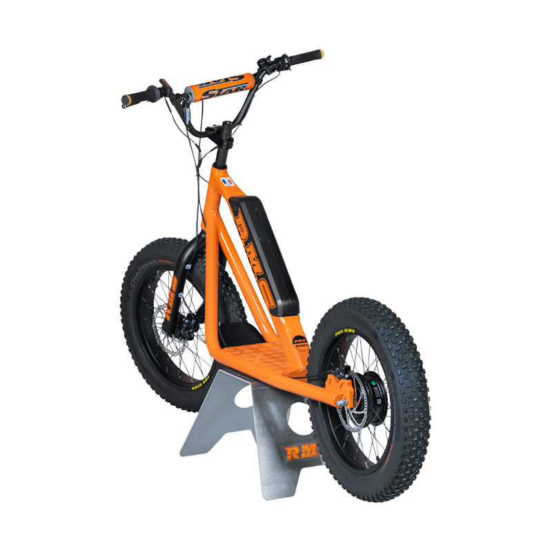 Trottinette électrique RMS Bike 20F-X orange RAL 2008 moteur 500 W homologuée NF EN 14619 - vue 2
