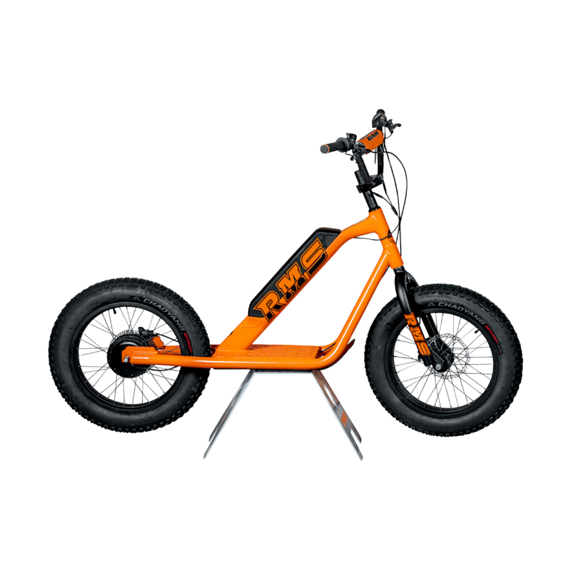 Trottinette électrique RMS Bike 20F-X orange RAL 2008 moteur 500 W homologuée NF EN 14619 - vue 4