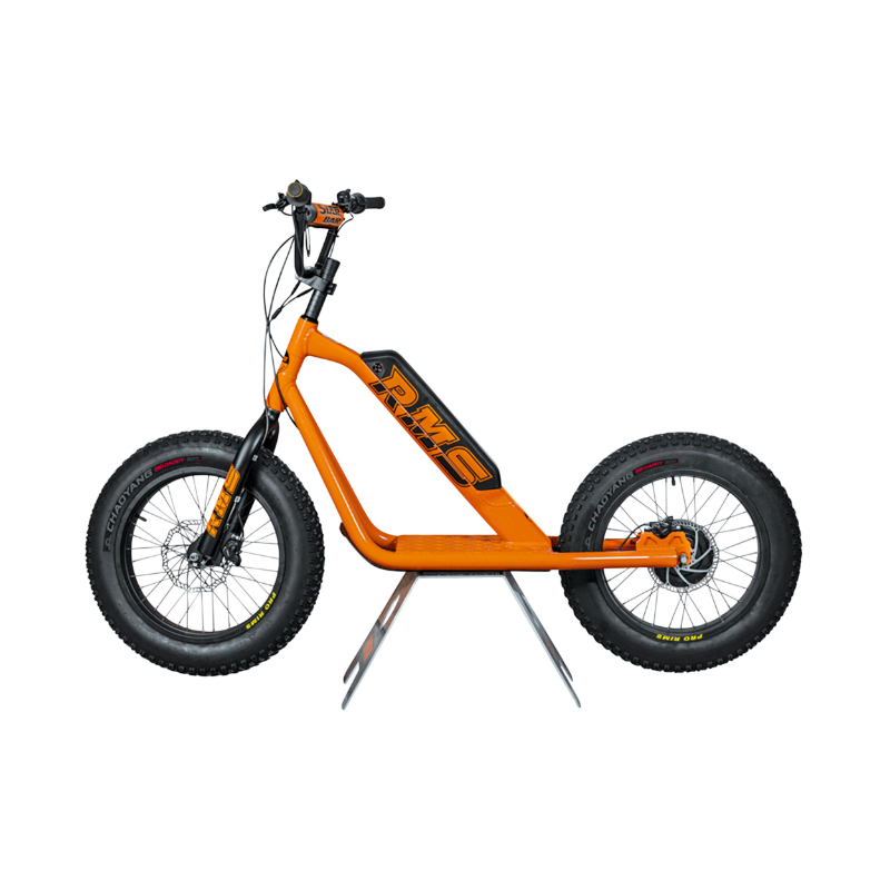 Trottinette électrique RMS Bike 20F-X orange RAL 2008 moteur 500 W homologuée NF EN 14619 - vue 5