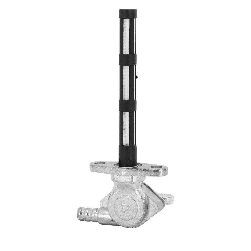 Robinet essence moto cross 3 positions adaptable tous modeles sortie essence sur cote (entraxe 35MM fixation ø 6MM diam filtre 10MM) - vue 2