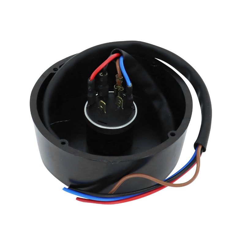Support compteur cyclo adaptable noir avec contacteur (diam 60 mm) - vue 2
