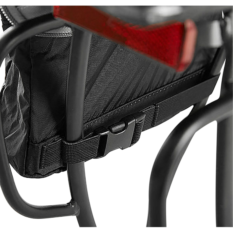 Sacoche arriere velo Racktime talis plus noir fixation porte bagage (l 37CM x l 22CM x h 19CM) - compatible systeme Racktime snapit (avec sacoches laterales) - vue 4