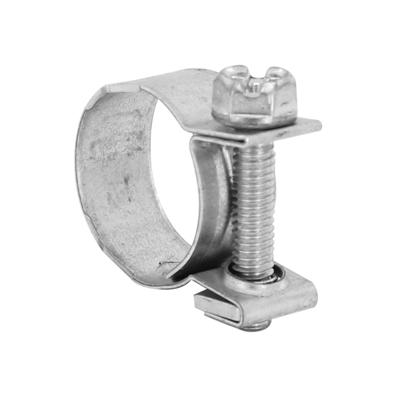 Collier de serrage acier à vis pour durite carburateur cyclo diam 14-16 mm larg 9 mm Sélection P2R - vue 2