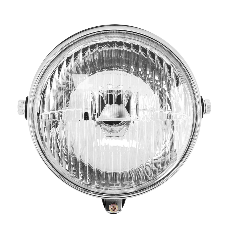Phare-projecteur cyclo adaptable Peugeot 103 - MBK 51 88 rond diamètre 150 mm noir avec interrupteur - vue 2