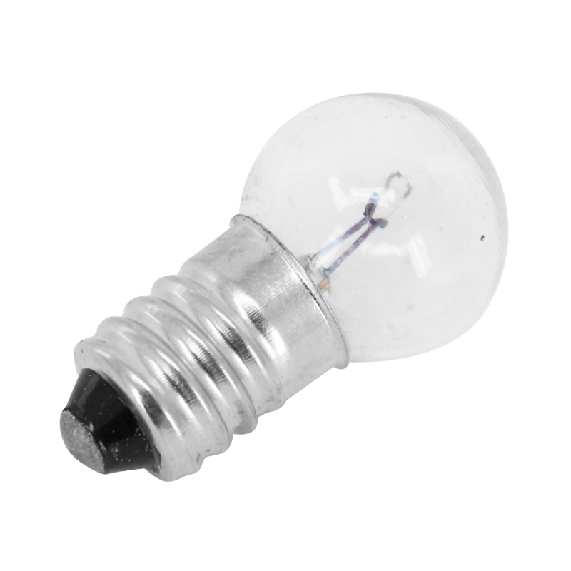 Ampoule standard 12V 6W culot E10 blanc Sélection P2R - vue 2