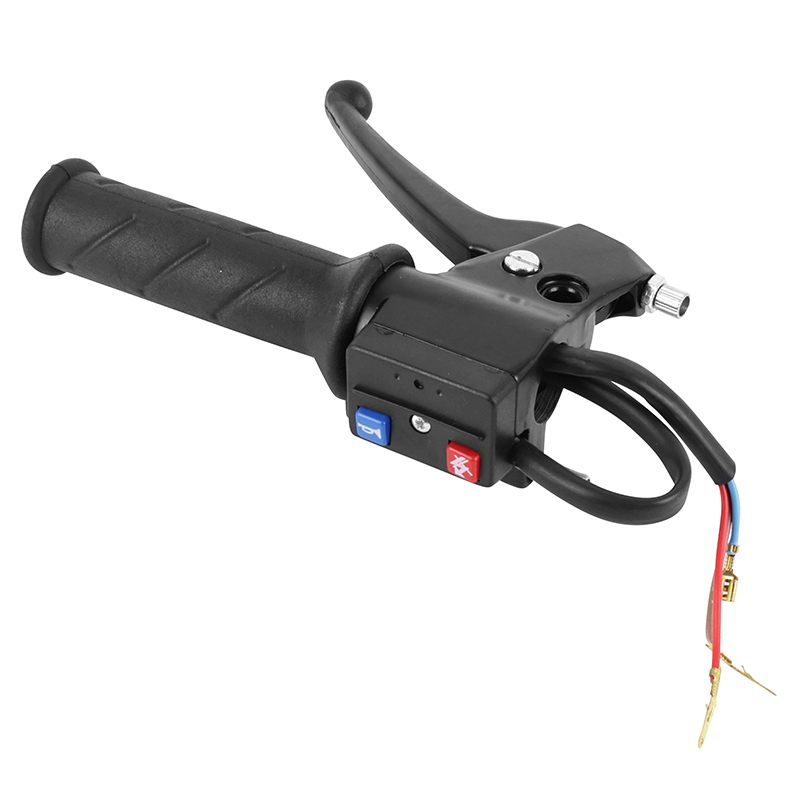 Poignée de frein cyclo adaptable Peugeot 103 MVL Vogue avec commodo noir gauche - vue 2