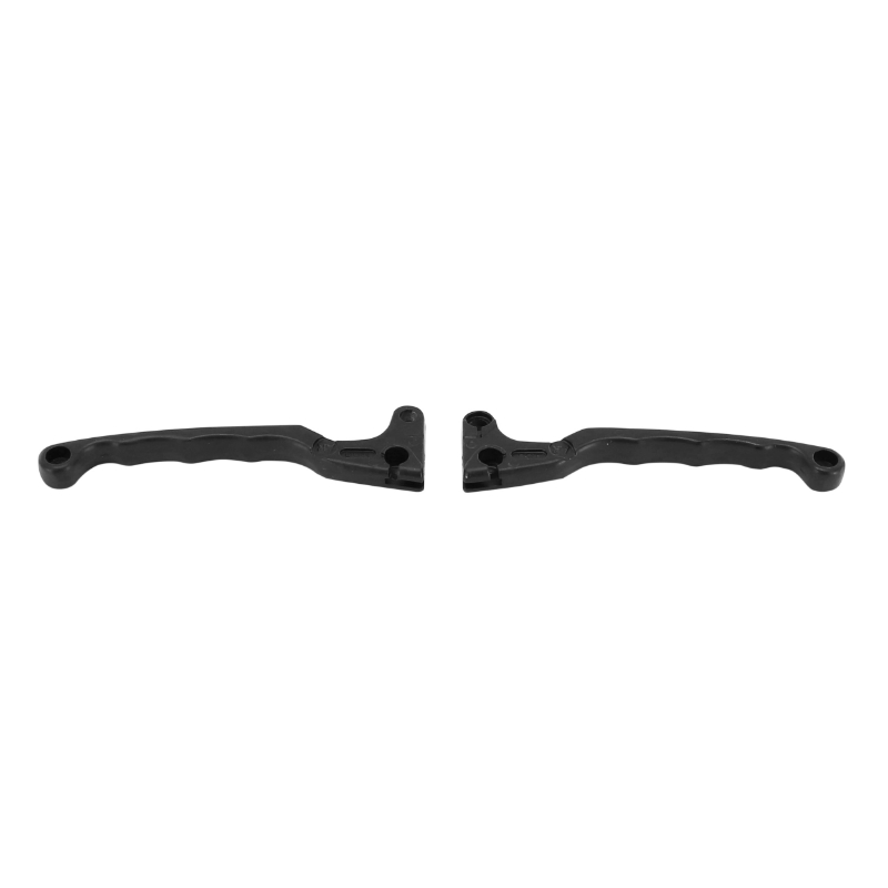 Levier de frein adaptable Peugeot 103 SPX RCX acier noir long 160 mm (type origine) paire - vue 2
