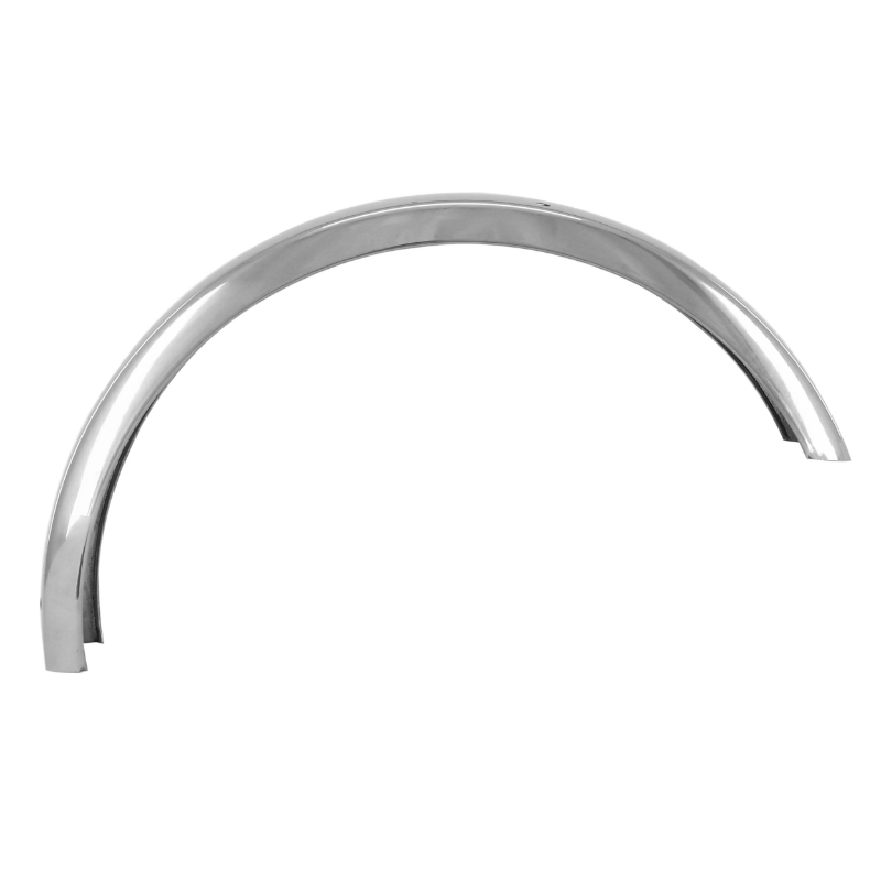 Garde-boue arrière adaptable Peugeot 103 MVL sans côtes inox Sélection P2R - vue 2
