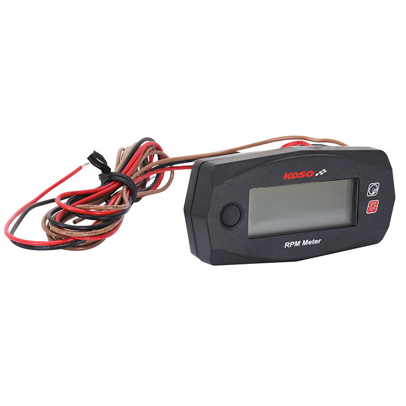 Compte-tours Koso numérique mini 4 15000 tr/min rétroéclairage 69,8x34,4x17,2 mm - vue 2