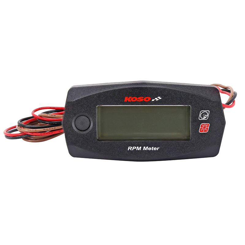 Compte-tours Koso numérique mini 4 15000 tr/min rétroéclairage 69,8x34,4x17,2 mm - vue 4