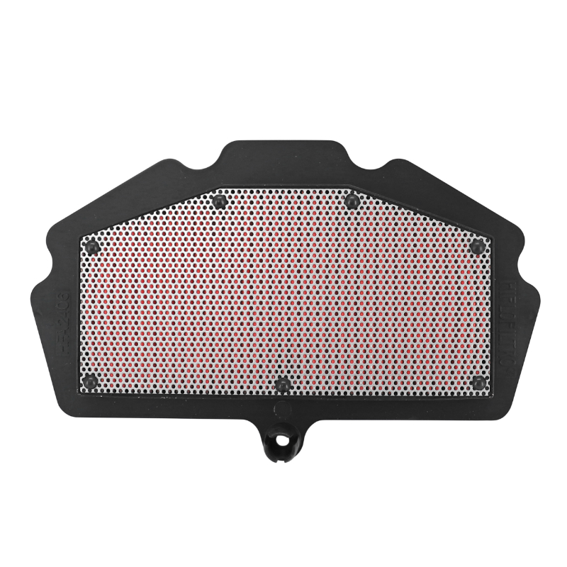 Filtre à air Hiflofiltro HFA2406 adaptable Kawasaki 400 Ninja 2018+, 400 Z400 2019+, 500 Ninja 2024+, Z500 2024+, Eliminator 2024+, Ninja 7 Hybrid 2024+, Z7 Hybrid 2024+ - vue 3