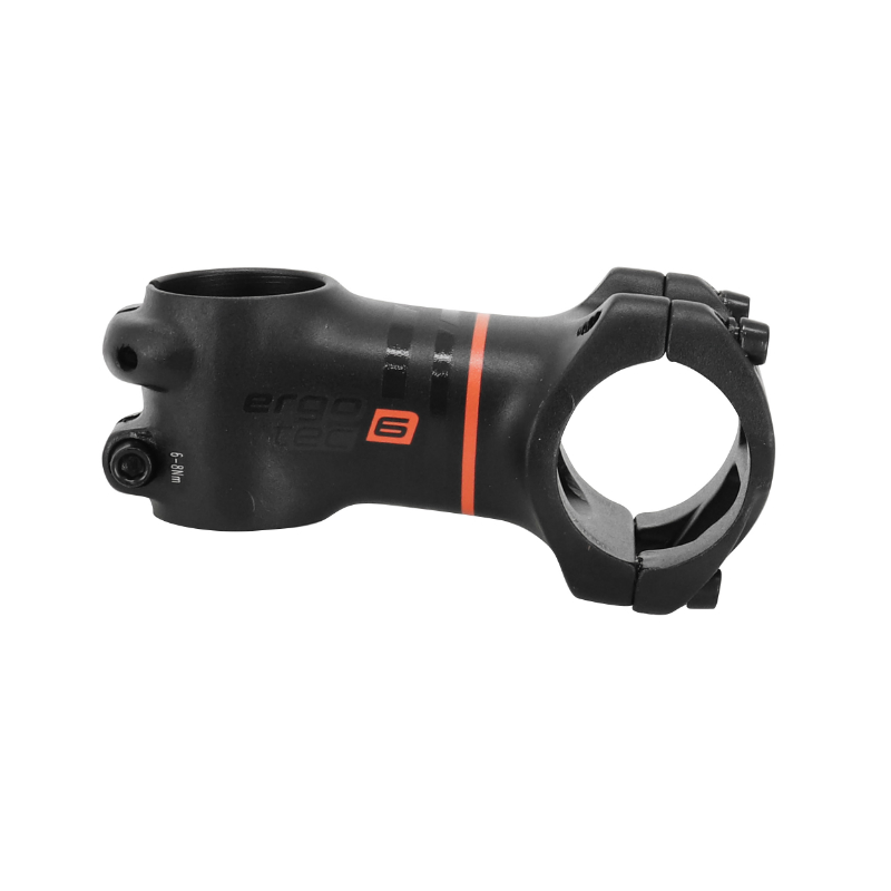 Potence VTT Ergotec Ray aluminium noir 70 mm cintre 35 mm fourche 1"1/8 - vue 2