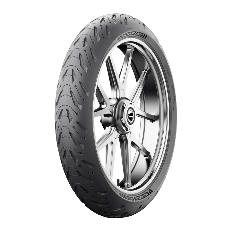 Pneu avant Michelin Road 6 120/70ZR17 58W TL - vue 3