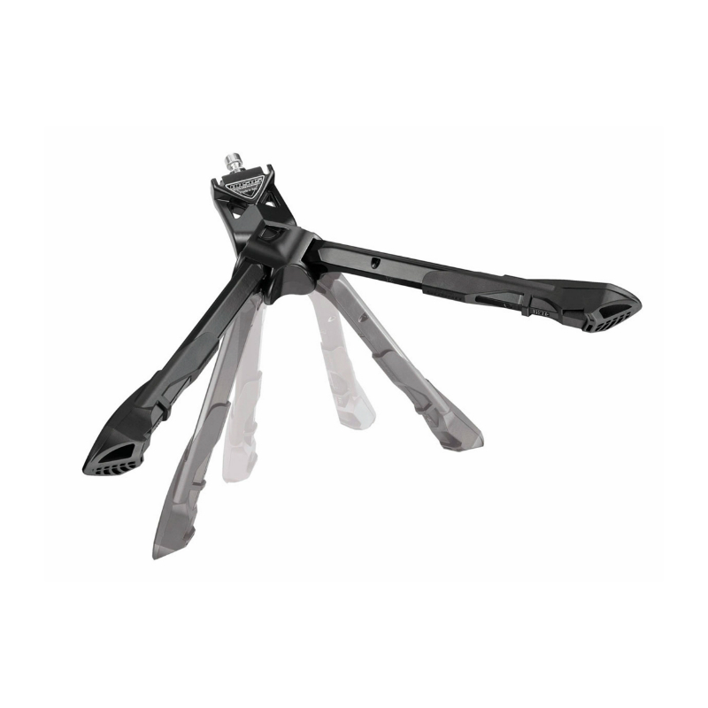 Bequille velo double centrale Ursus jumbo 28"-700 pliable alu noir (300MM) - supporte poids 100KGS (livre sur carte) - vue 2