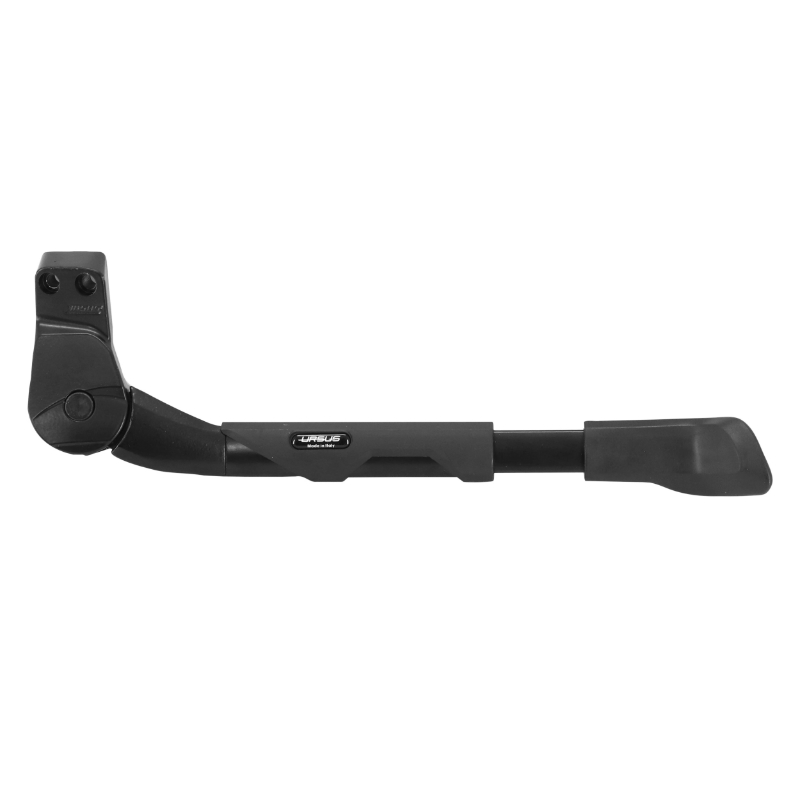Bequille velo laterale arriere Ursus king evo rear 24-28'' noir reglable fixation 2 vis sur base entraxe 18MM - supporte 35KGS (livre sur carte) - vue 2
