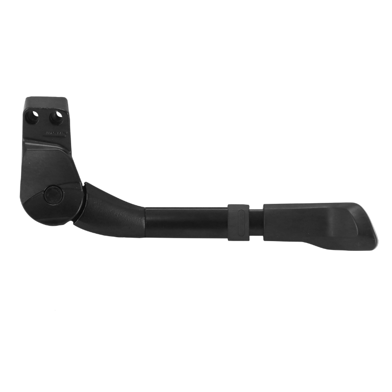 Bequille velo laterale arriere Ursus king mini 16-20-24'' noir reglable fixation 2 vis sur base entraxe 18MM - supporte 35KGS (livre sur carte) - vue 2