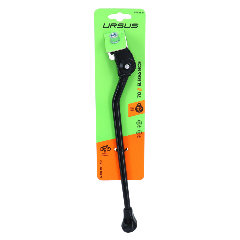 Bequille velo laterale Ursus elegance noir 28" - 700 - support 25KGS (livre sur carte) - vue 3