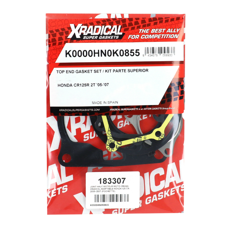 Joint haut moteur adaptable Honda 125 CR 2005-2007 XRADICAL - vue 2