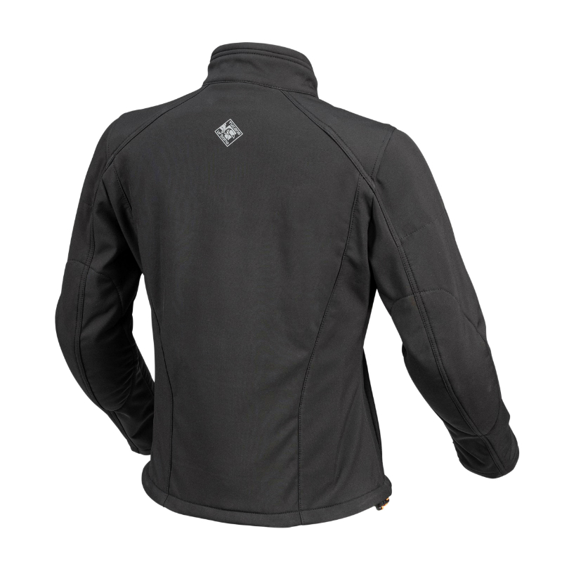Blouson moto printemps-ete femme tucano ovetta ce noir respirant, deperlant, coupe-vent T36 (s) certifie ce-classe a (selon la directive en17092-2020) - vue 2