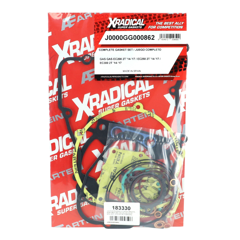 Joint moteur moto cross adaptable GAS GAS 200-250-300 EC 2014-2017 pochette complète - vue 2