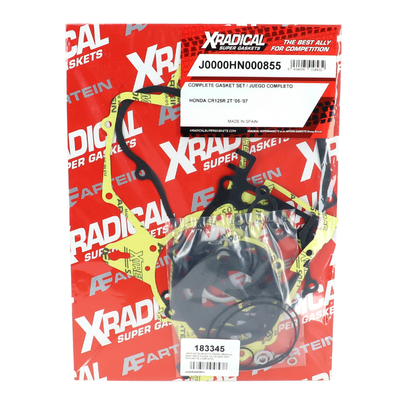 Joint moteur moto-cross adaptable Honda 125 CR 2005-2007 pochette complète - vue 2