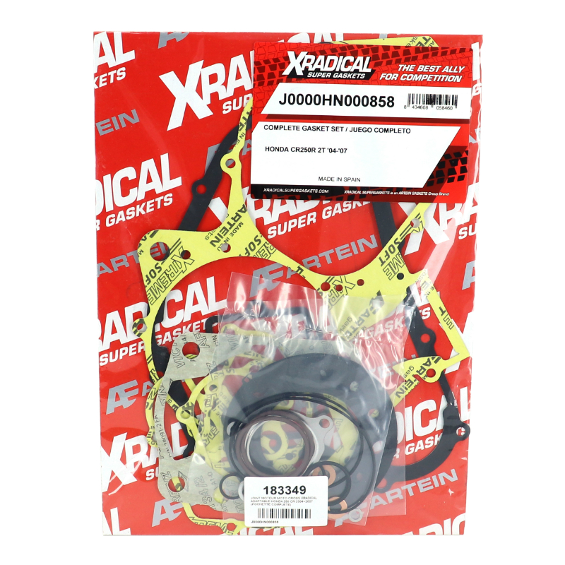 Joint moteur moto cross adaptable Honda 250 CR 2004-2007 pochette complète XRADICAL - vue 2
