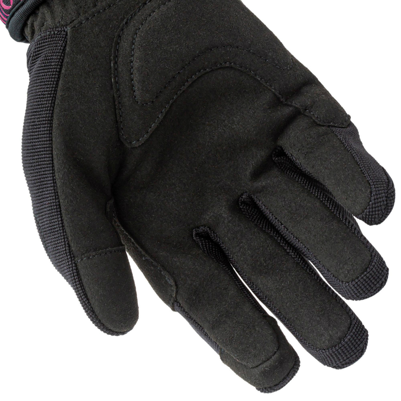 Gants ete tucano femme miky lady noir-rose graphic t 8 (m) (homologue en 13594:2015-CE) (compatible ecran tactile) - vue 6
