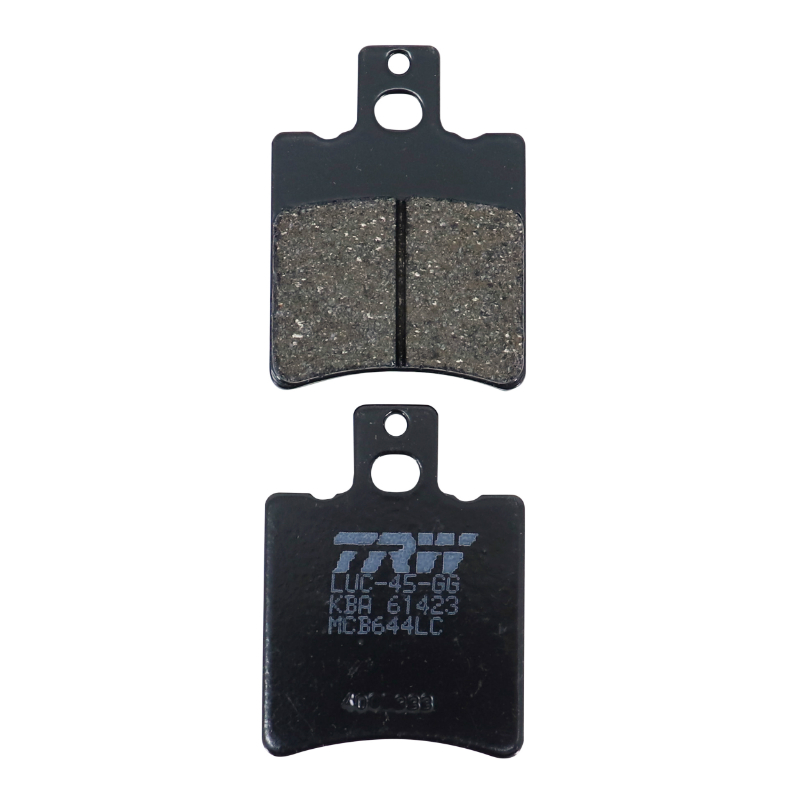 Plaquette de frein TRW avant MBK Booster/Nitro, Aprilia SR, Malaguti F12, Peugeot Buxy, Piaggio Typhoon/NRG/NTT 50 (MCB644 LC)