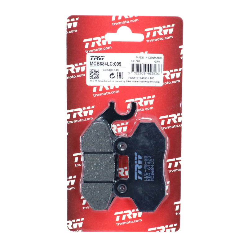 Plaquette de frein TRW MCB684 LC - vue 2