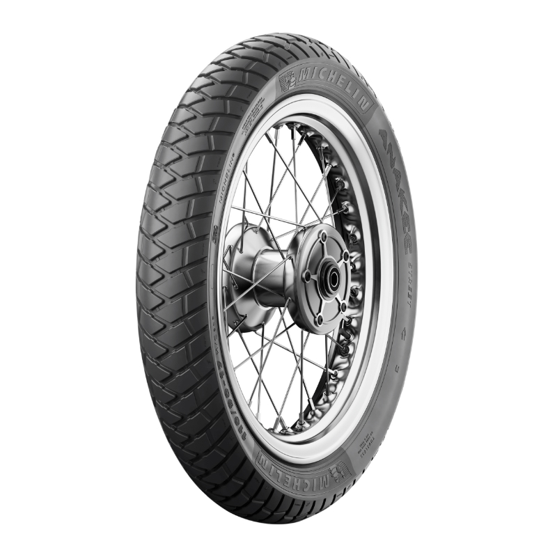 Pneu moto avant 17'' 3.00-17 Michelin Anakee Street Renforcé TT 50P