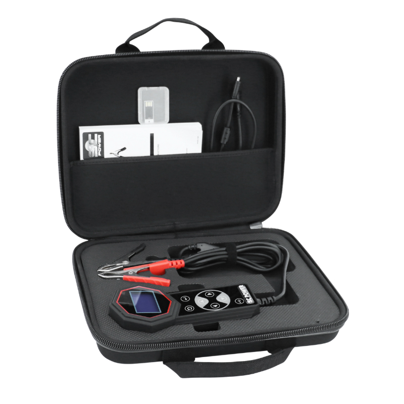 Testeur de batterie professionnel SC POWER SCT06 12V écran digital interface tactile - vue 4
