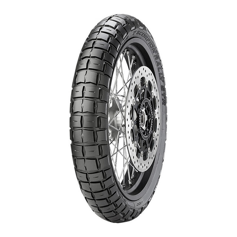 Pneu arrière Pirelli Scorpion Rally STR 120/70 R19 M/C 60V M+S TL - vue 2