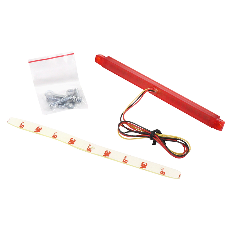 Feu arrière universel Replay à LEDs barrette rouge 24 LEDs homologué CE - vue 3