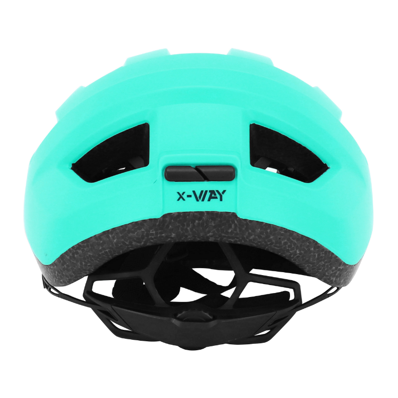 Casque vélo adulte GES Route-Gravel X-Way Vert Bianchi In-Mold 54-58 Fit-System - vue 6
