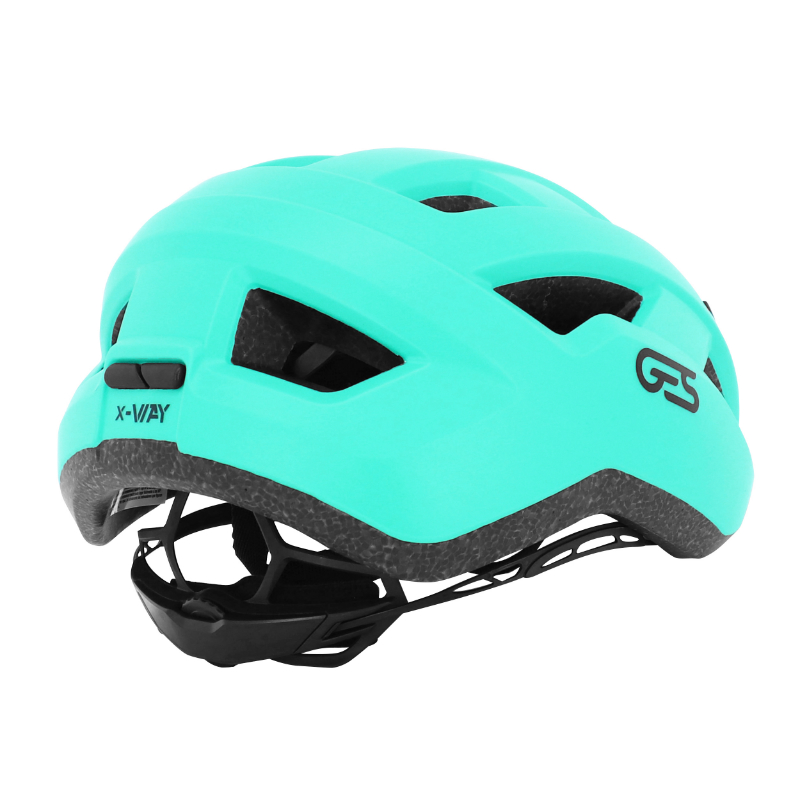 Casque vélo adulte GES Route-Gravel X-Way Vert Bianchi In-Mold 54-58 Fit-System - vue 7