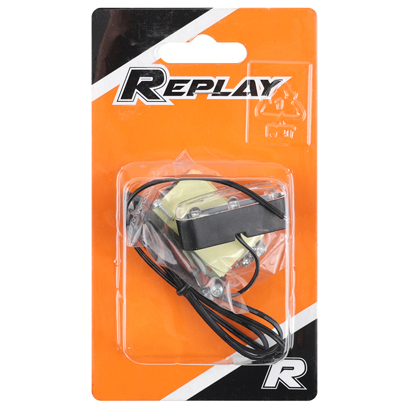 Eclairage de plaque immatriculation Replay mini 3 leds transparent-noir avec equerre de fixation (l 40MM - h 10MM - l 18MM) (homologue ce) - vue 5