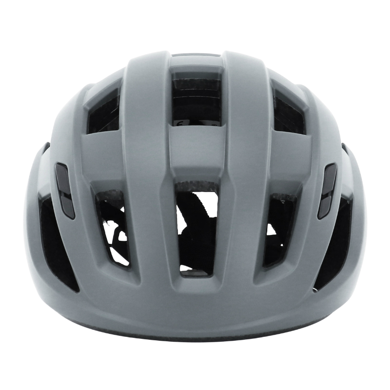 Casque vélo adulte GES Route-Gravel X-Way gris métal taille 54-58 In-Mold - vue 2