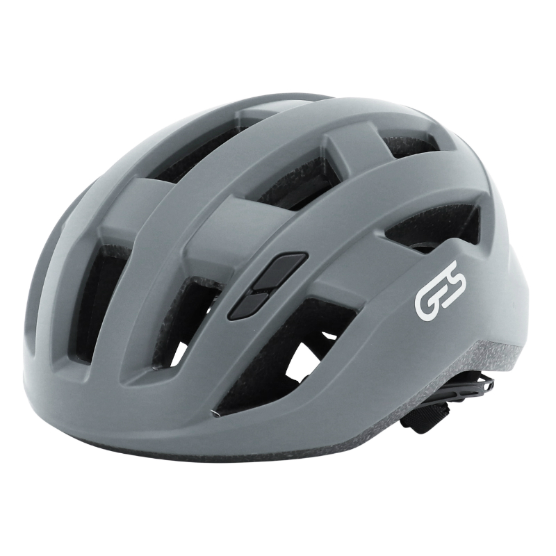 Casque vélo adulte GES Route-Gravel X-Way gris métal taille 54-58 In-Mold - vue 3