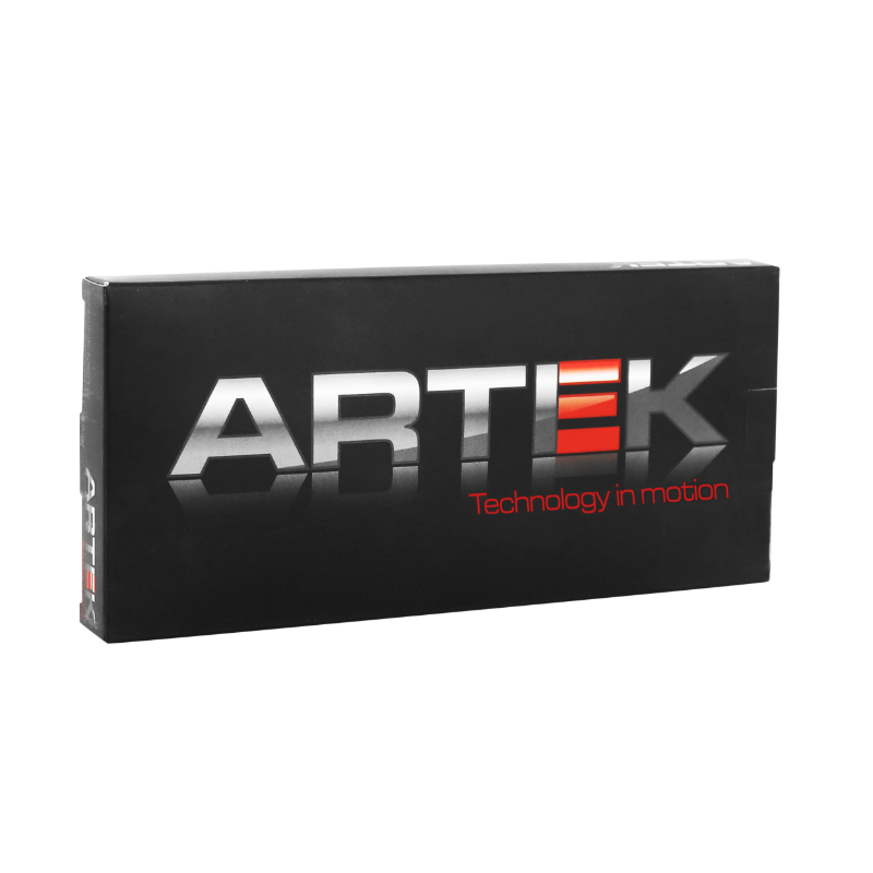 Chaîne moto Artek 420 renforcée rouge 134 maillons - vue 3