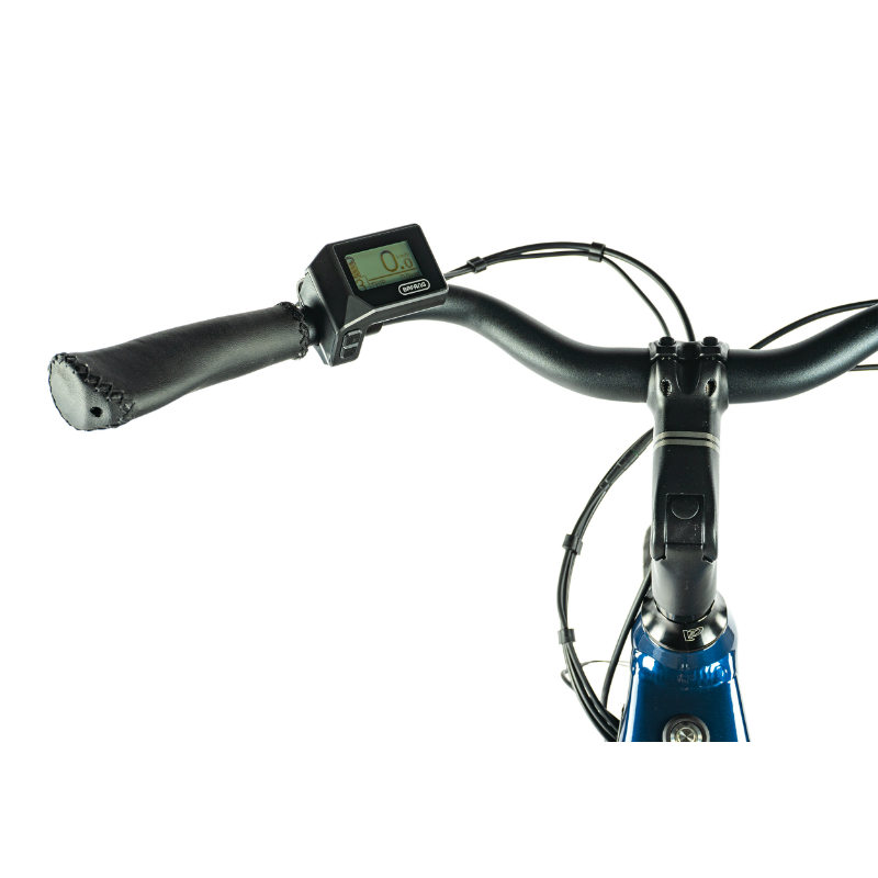 Velo electrique-vae city 28 Leader Fox neba mixte bleu tigre 8V shimano nexus moteur central bafang M420 36V 80NM batterie 15AH (18'' - H46CM - taille m - pour adulte de 168CM à 178CM) - vue 5