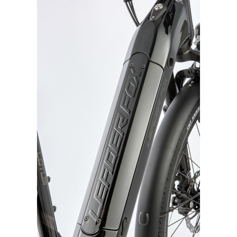 Velo electrique-vae city 26 Leader Fox lotus mixte noir 7V moteur roue ar bafang 36V 45NM batterie 15AH (20'' - H52CM - taille l - pour adulte de 178CM à 185CM) - vue 2